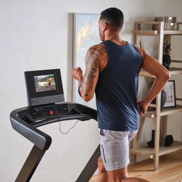 NordicTrack T Series 9 Treadmill - 3.6 CHP Motor, SpaceSaver Design & SelectFlex Cushioning | Home Gym Equipment for Running & Walking Workouts | NTL15725