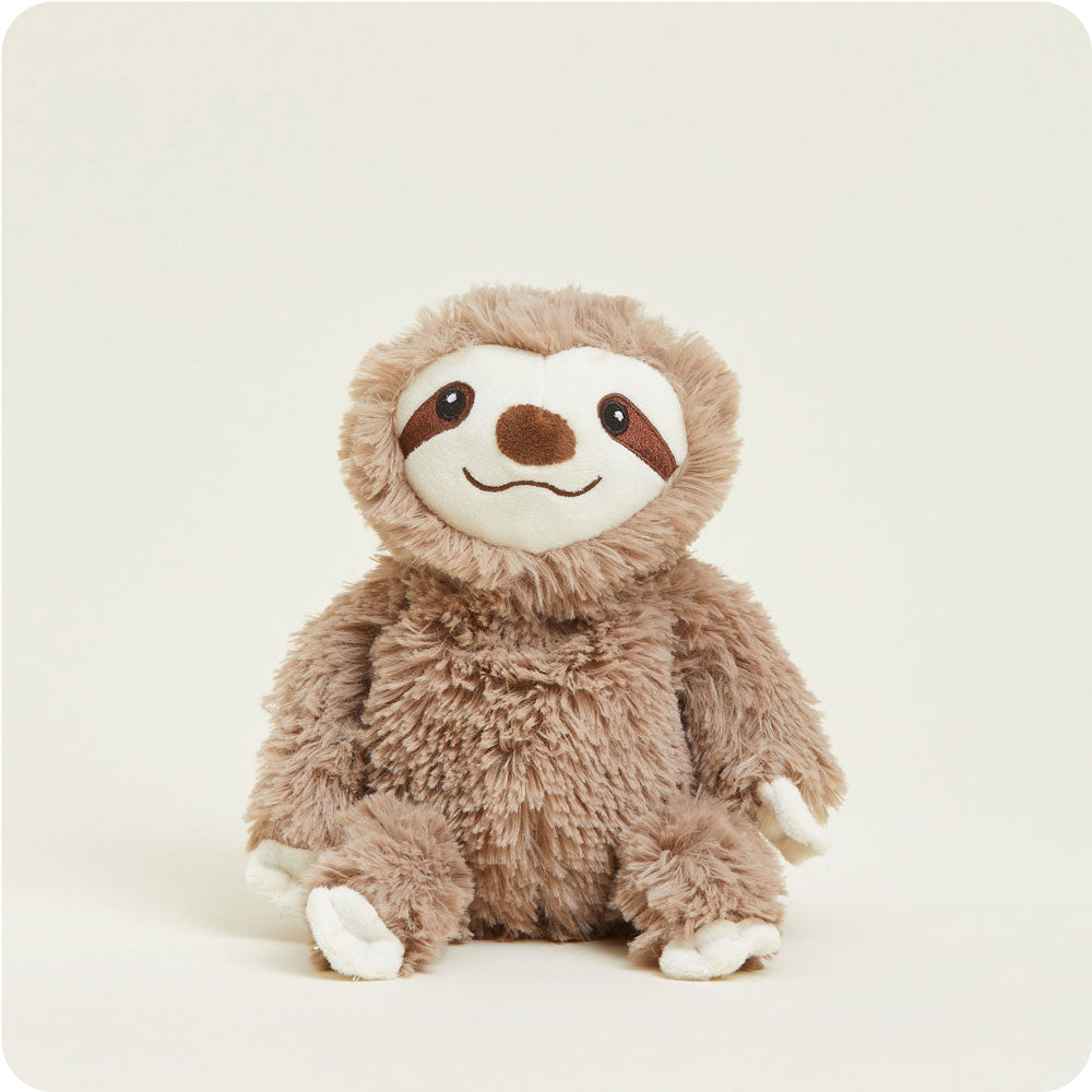 Sloth Warmies Junior - Soft Microwavable Plush Toy for Kids | Cute & Cozy Stuffed Animal for Comfort, Sleep & Relaxation | Perfect for Bedtime, Travel & Stress Relief