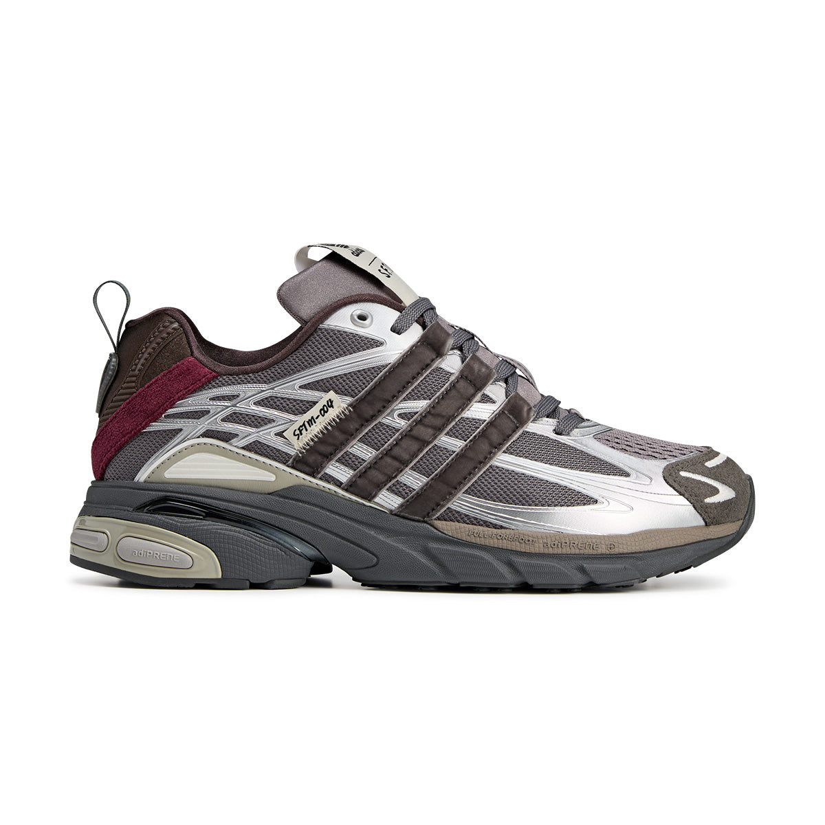 Song For The Mute AdiStar Cushion Sneakers - Charcoal Silver | Premium Comfort Running Shoes for Men & Women | Perfect for Gym, Jogging & Casual Wear