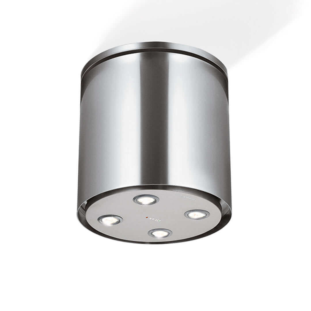 Stainless Steel Faber Zoom 16 Inch Island Mount Range Hood - Powerful Kitchen Ventilation for Cooking, Grilling & Baking