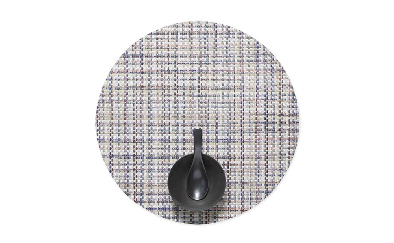 Premium Chilewich Table Mats - Basketweave, Round & Bon Bon Designs - Durable & Stylish Placemats for Dining Tables, Kitchen Countertops & Outdoor Entertaining