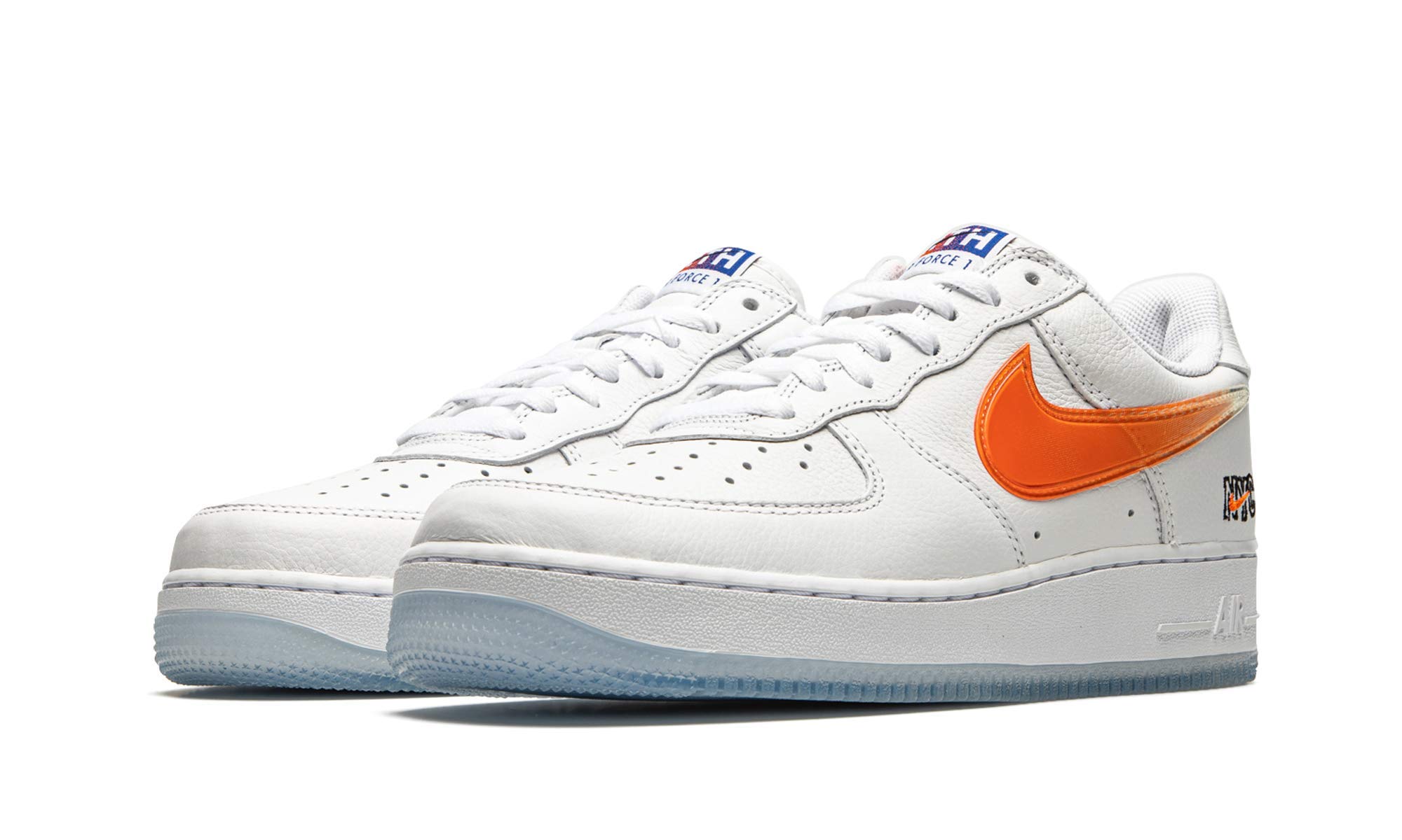 Nike Men's Air Force 1 Low Kith Sneakers - Orange Cz7928-100 - Casual & Streetwear Shoes for Everyday Comfort & Style