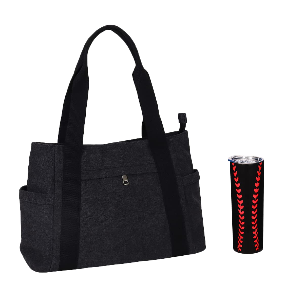 Stylish Women's Travel Handbag with Zipper & Multiple Pockets - Medium Size Work Tote & Beach Purse - Perfect for Commuting, Vacation & Daily Use