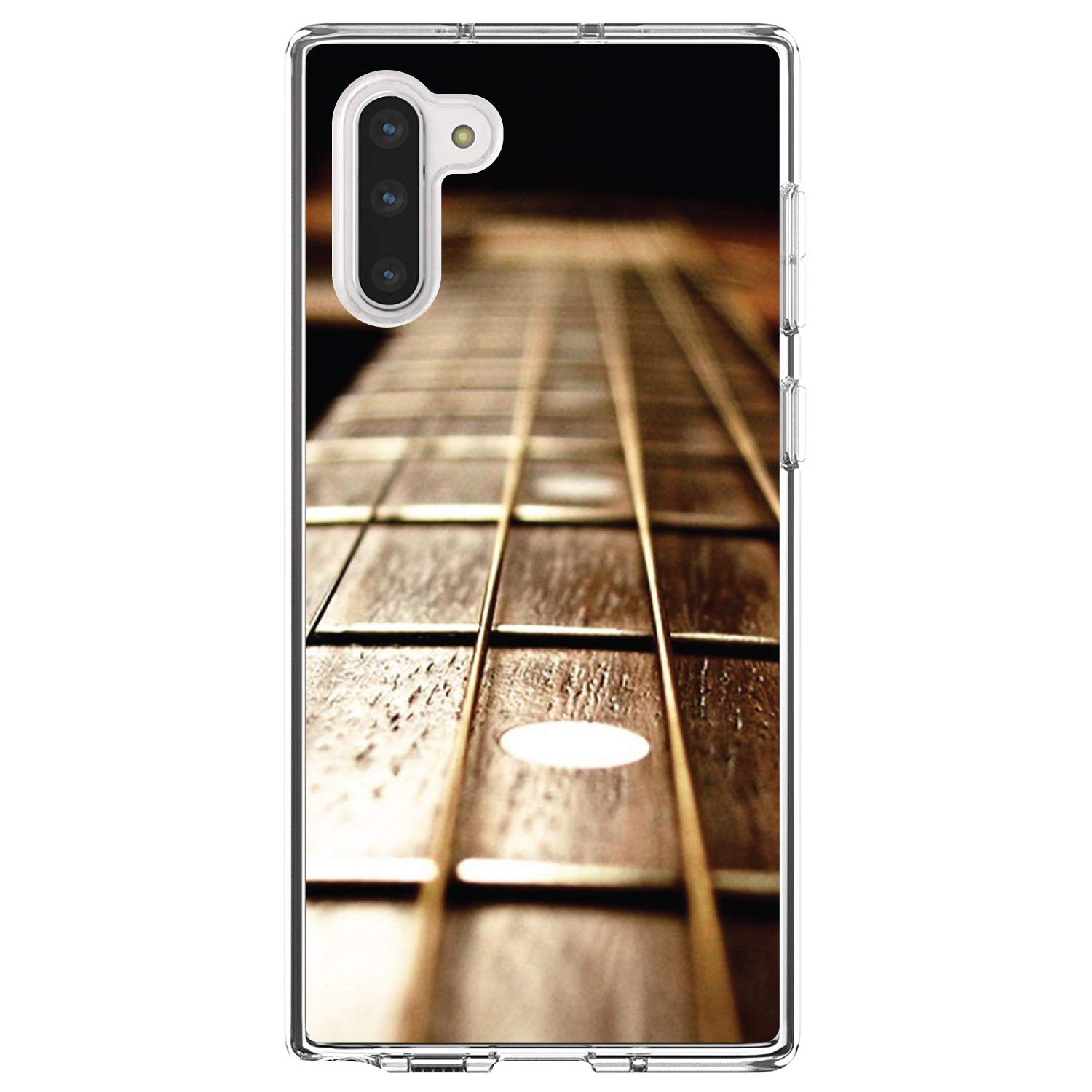 Premium Clear Shockproof Hybrid Case for Samsung Galaxy Note 10 (6.3 Inch) - TPU Bumper with Acrylic Back & Tempered Glass Screen Protector - Slim Protective Phone Cover for Daily Use, Work and Travel