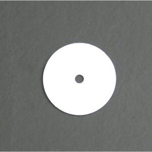 50 Pack Black/White Spotter Disks - Perfect for Physical Therapy, Gym Training & Sports Rehabilitation - Non-Slip Floor Markers for Exercise, Yoga & Fitness Classes