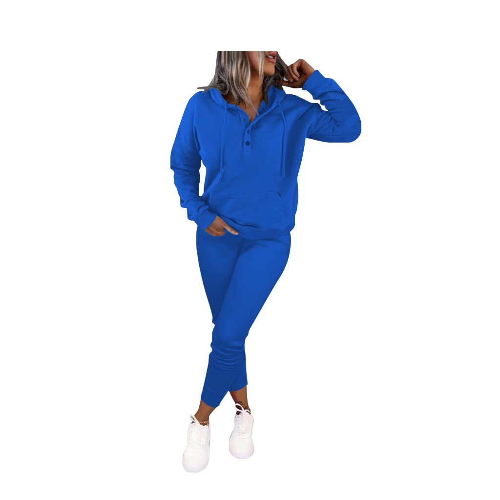 Nimsruc Women's Two Piece Jogging Suits - Casual Sweatsuit Set with Jogger Pants | Perfect for Gym, Running, Yoga & Lounge Wear