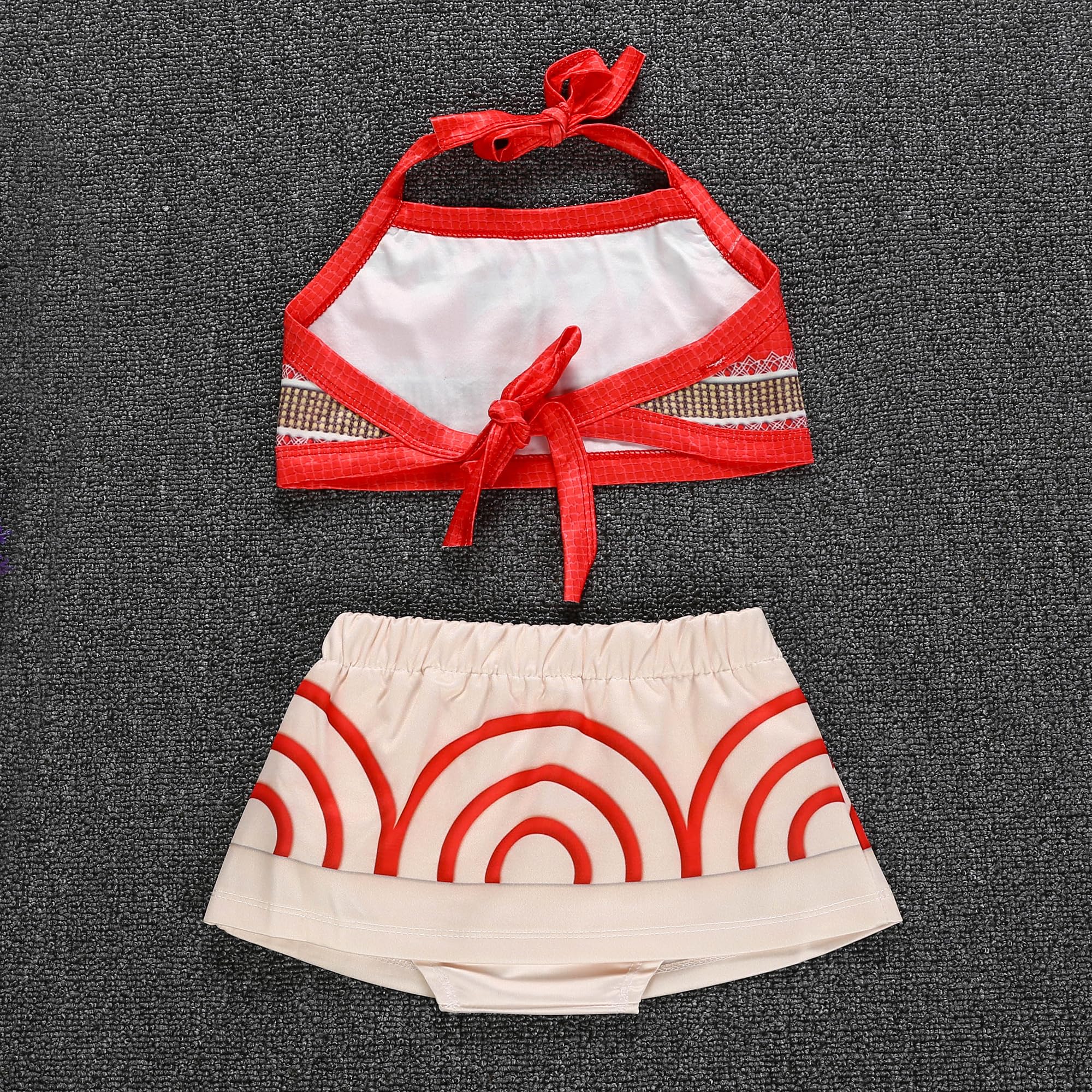 Adorable Baby Girls Halter Bikini Set - Princess Swimwear for Toddlers | Perfect for Beach, Pool & Summer Dress Up Play