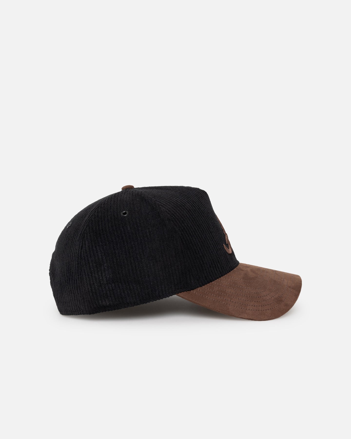 47 Brand Atlanta Braves 'Black Barren' 47 Offside DT Snapback Black Hat - Adjustable Baseball Cap for Men & Women - Perfect for Sports Fans, Casual Wear & Game Day Outfits