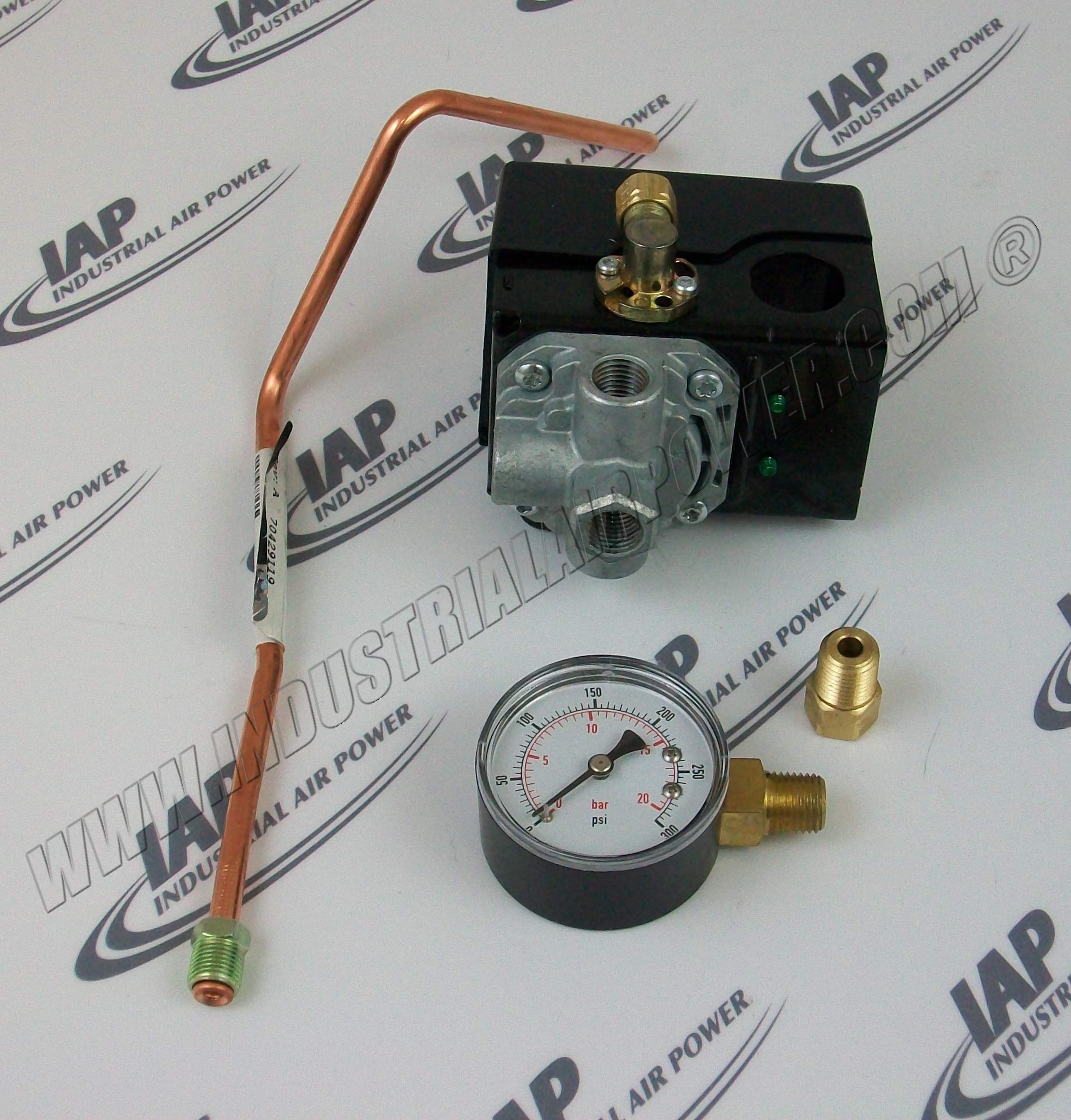 Ingersoll Rand Air Compressor Pressure Switch - High Performance Replacement Part for Reliable Air Control | Ideal for Industrial, Automotive, and DIY Projects