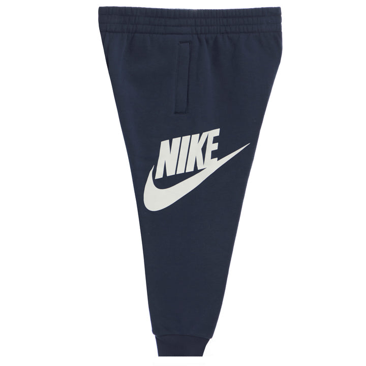 Nike Kids' Fleece Jogger Pants - Navy Blue Athletic Track Pants for Boys & Girls | Comfortable Fleece-Lined Running, Playtime & Casual Wear