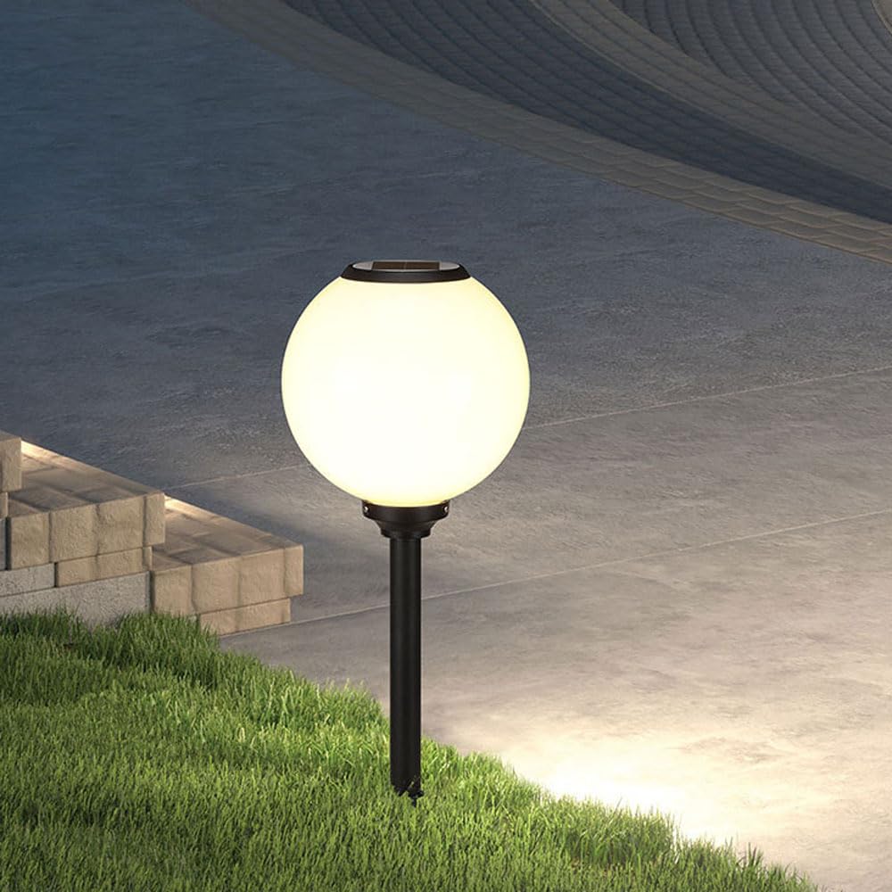 Solar Pathway Lights Outdoor Waterproof - Dimmable LED Garden Lights with Remote Control for Yard, Patio, Walkway & Landscape | Energy-Efficient Solar Powered Decorative Lighting for Driveway, Lawn, Backyard & Garden Decor