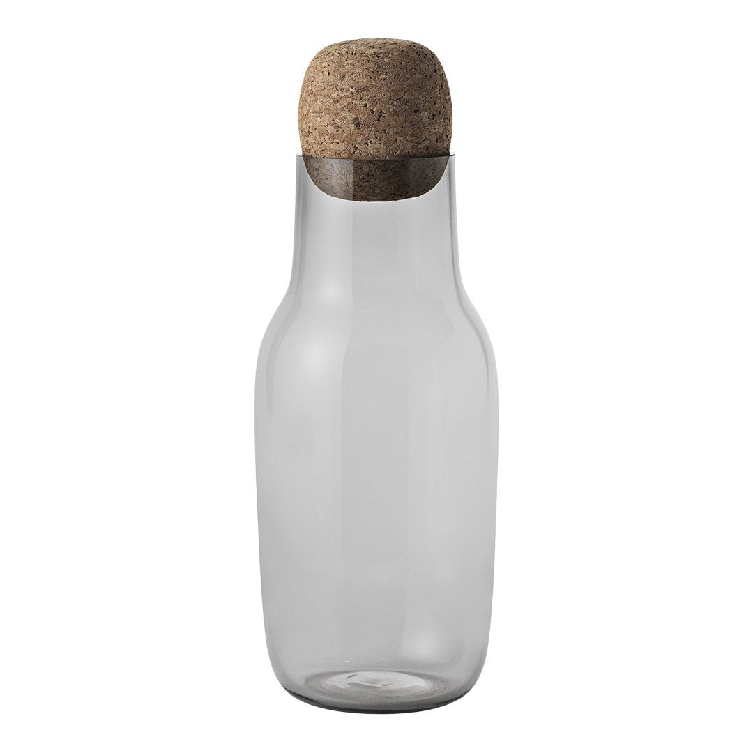 Muuto Engesvik Corky Carafe - Elegant Glass Water Pitcher with Cork Stopper for Home, Kitchen, and Dining Table Decor
