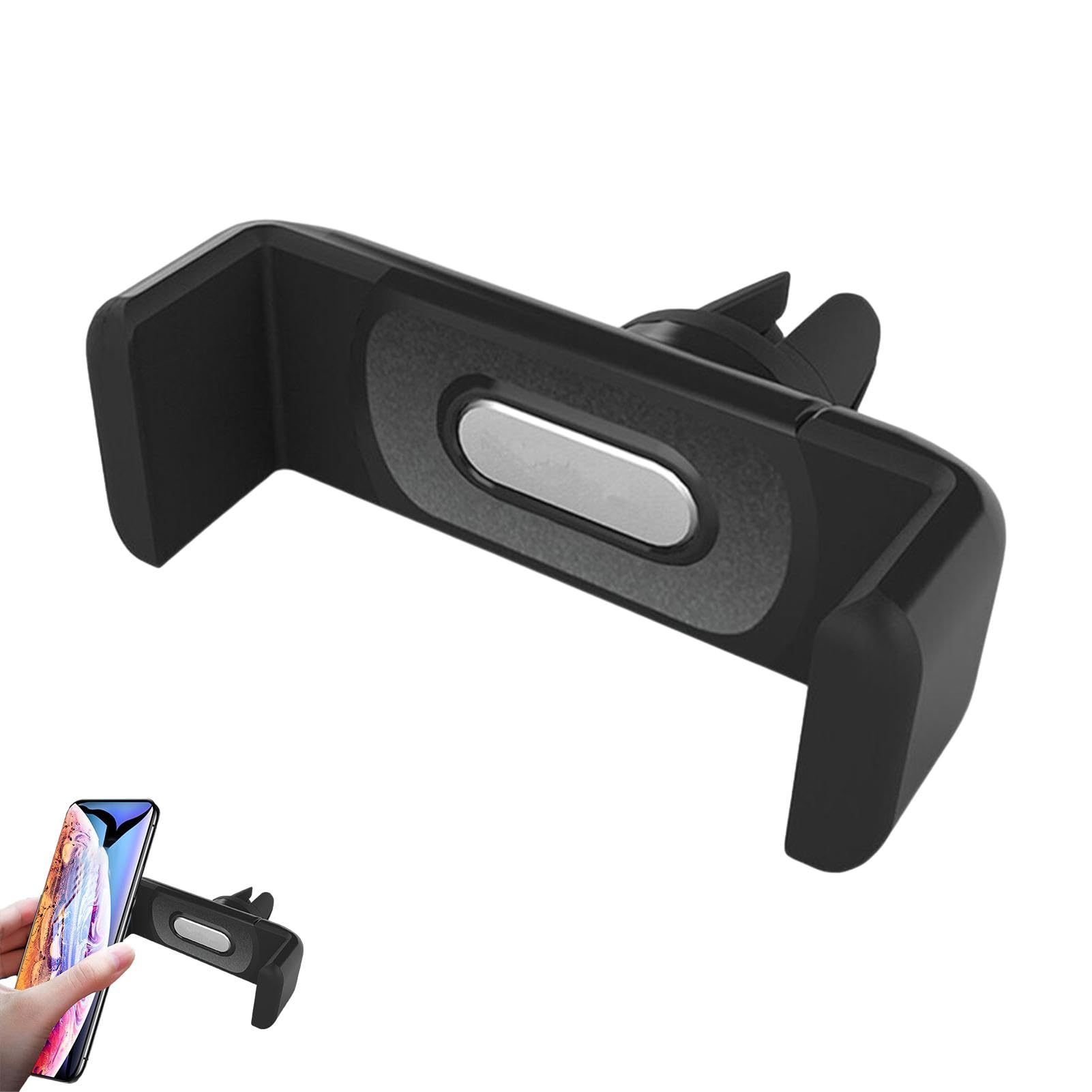 Car Phone Holder Mount - Universal Dashboard & Windshield Cell Phone Stand for iPhone, Samsung, Google Pixel - Perfect for Driving, GPS Navigation & Hands-Free Calls