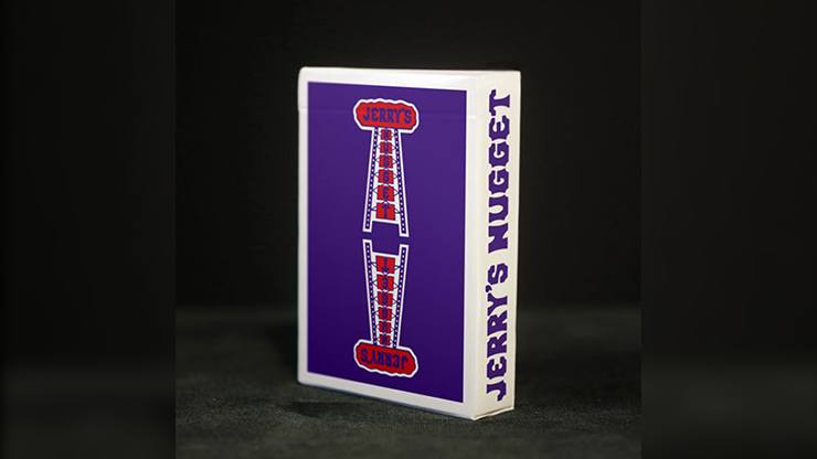 Premium Jerry's Nugget Playing Cards - Royal Purple Edition | Modern Feel for Poker, Magic Tricks & Cardistry | Collectible Deck for Card Games & Gifts