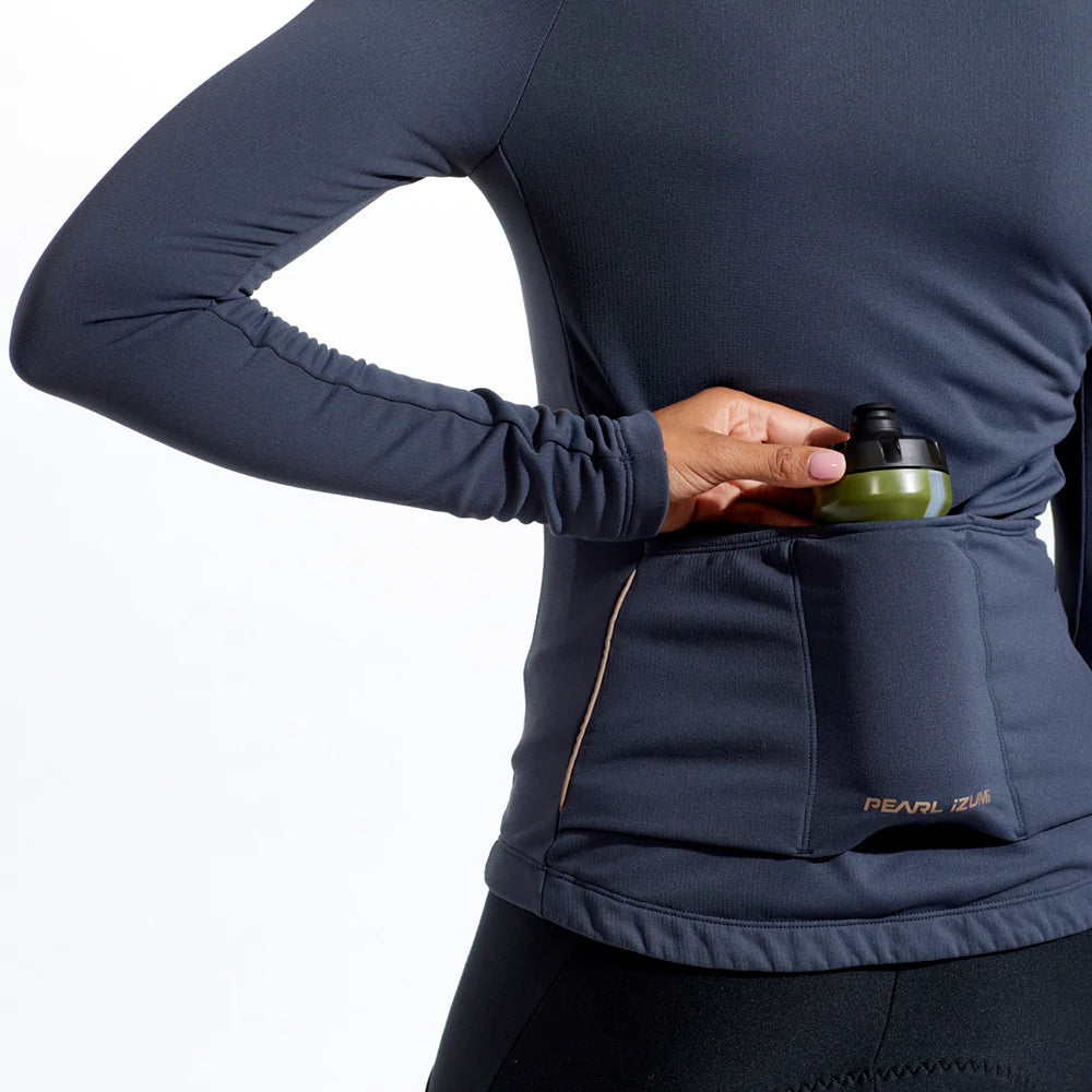 Women's Attack Thermal Jersey - Long Sleeve Fleece Lined Winter Shirt for Running, Hiking & Outdoor Activities - 11222109