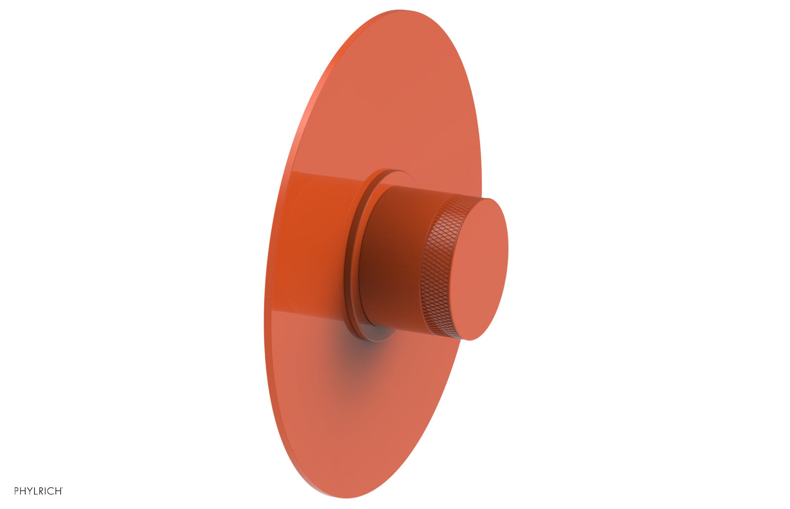 BASIC II Pressure Balance Round Shower Plate & Handle Trim Kit with Knurled Handle - 4 180 GPM Flow Rate - Perfect for Bathroom Renovation and Modern Home Upgrade