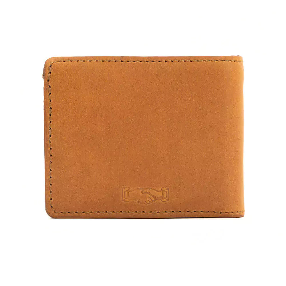 Premium Genuine Leather Bifold Wallet for Men - RFID Blocking, Slim Design, Multiple Card Slots - Perfect for Everyday Use, Travel & Business