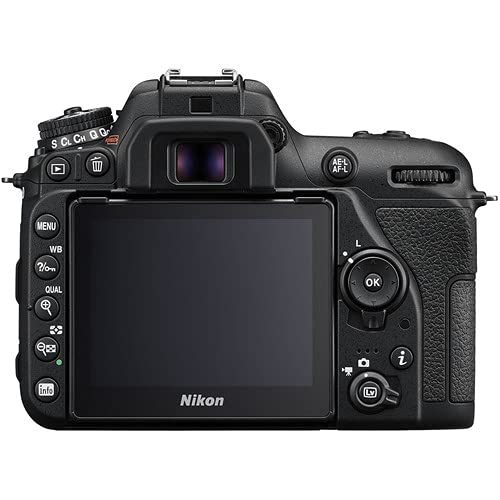 Nikon D7500 DSLR Camera with 18-55mm VR Lens Kit | 20.9MP DX-Format | 4K UHD Video | WiFi & Bluetooth | Includes 64GB SD Card, Tripod, Filters, Case & Editing Software (26-Piece Bundle) (Renewed) - Perfect for Travel Photography, Vlogging & Professional Shooting