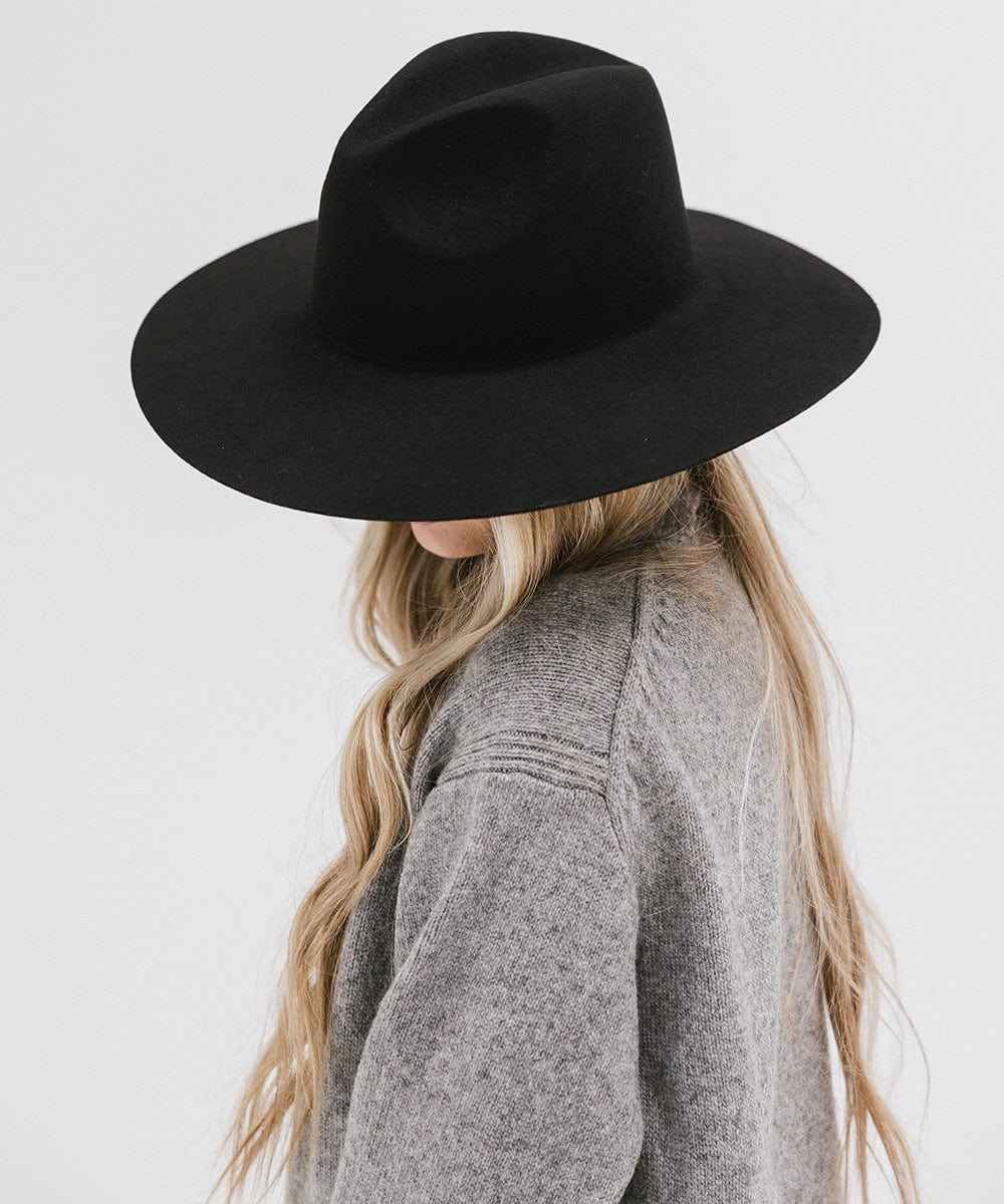 Scottie Wide Brim Fedora Hat for Women & Men - Stylish Sun Hat for Outdoor Activities, Beach, Travel & Summer Fashion