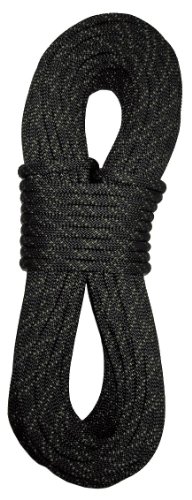High-Strength Static Rope - 3/8 Inch Diameter PES Rope - 200 Feet Long for Rock Climbing, Rappelling, and Rescue Operations