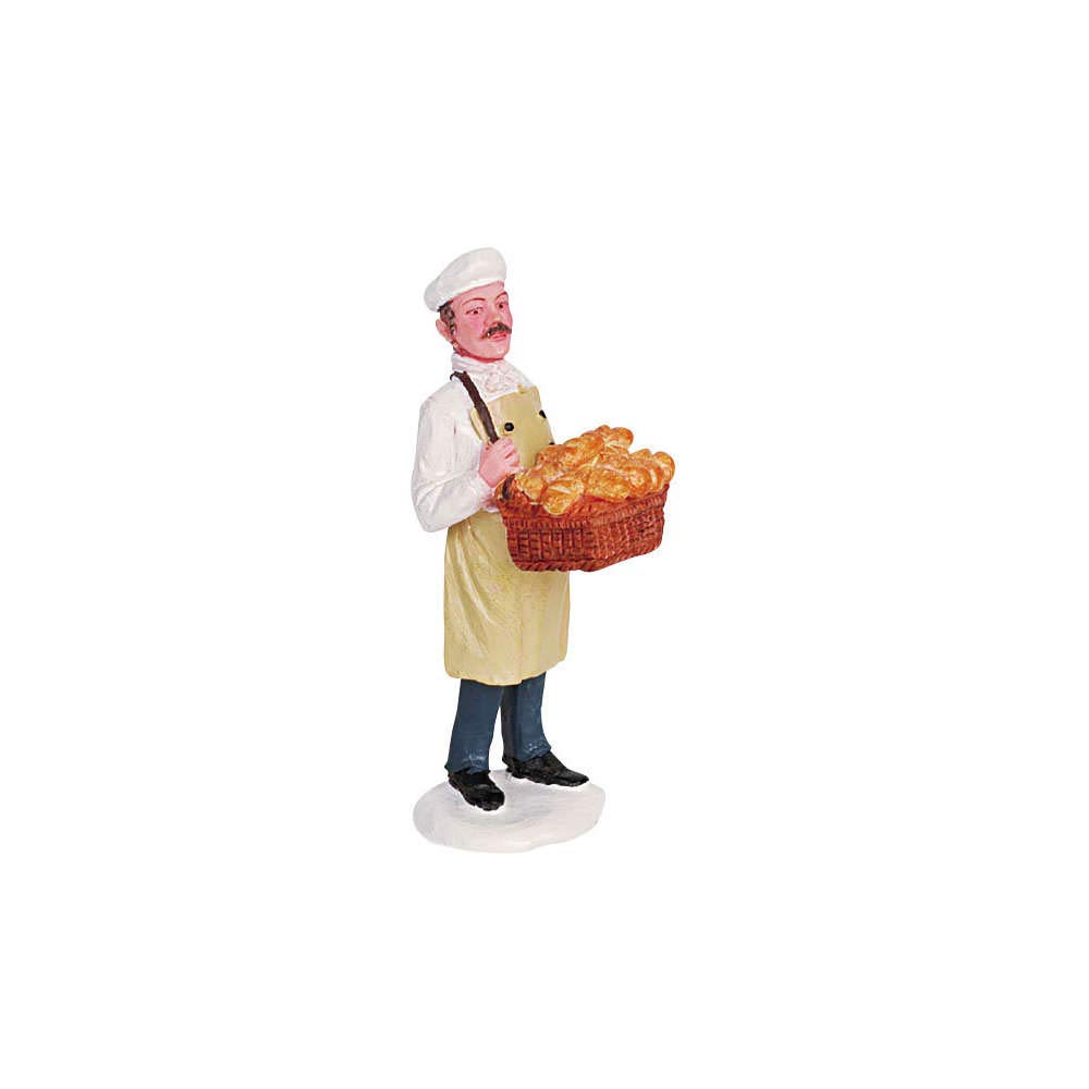 Lemax 2006 Bread Delivery Christmas Village Figurine #62296 - Hand-Painted Collectible Holiday Decoration for Christmas Villages, Tree Toppers & Winter Displays