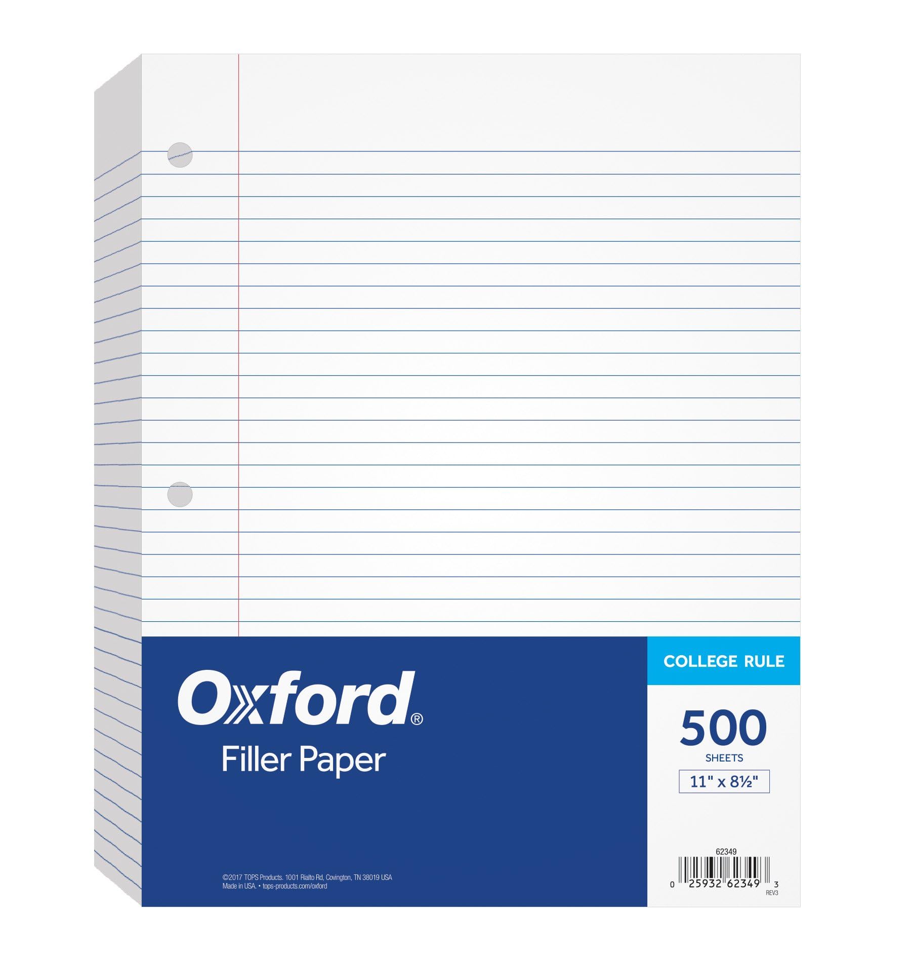 Premium Oxford Loose Leaf Paper - 8.5