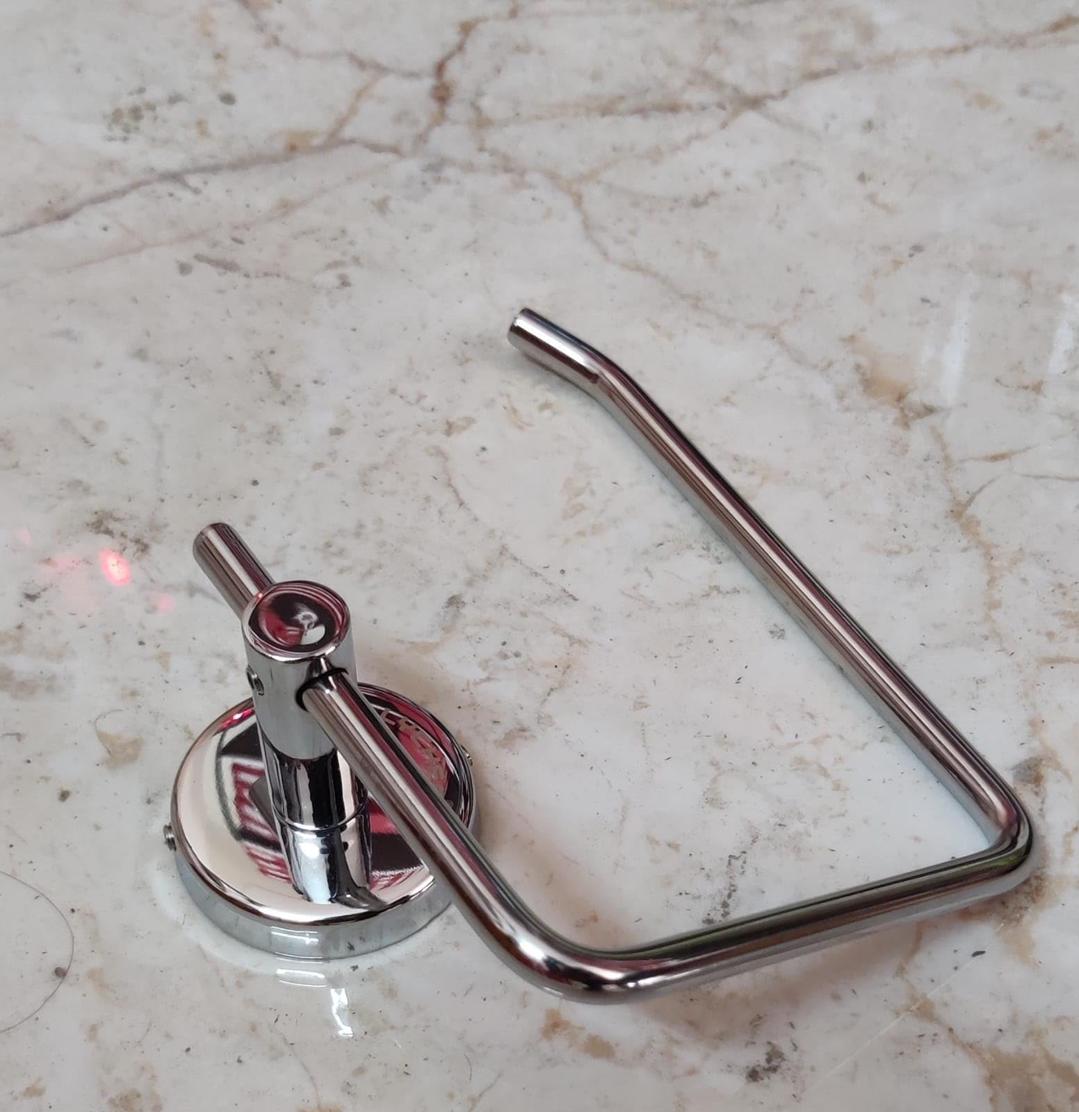 NTCD Lotus Towel Ring - Chrome Finish Bathroom Accessory for Modern & Luxury Home Decor - Perfect for Bathrooms, Powder Rooms & Spa Settings