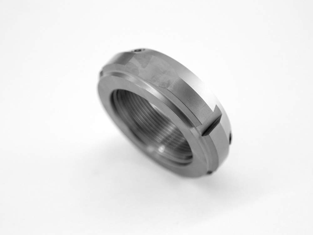 SKF KMK5 Lock Nut with Lock Washer - High Strength M5 Metric Thread Locking Nut for Industrial Machinery, Automotive & DIY Projects - Secure Fastening Solution for Vibration Resistance