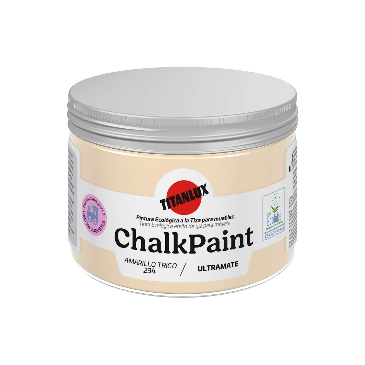 Titan Chalk Paint - 150ml Wheat Yellow | Premium Matte Finish for Furniture, Cabinets & DIY Home Decor Projects