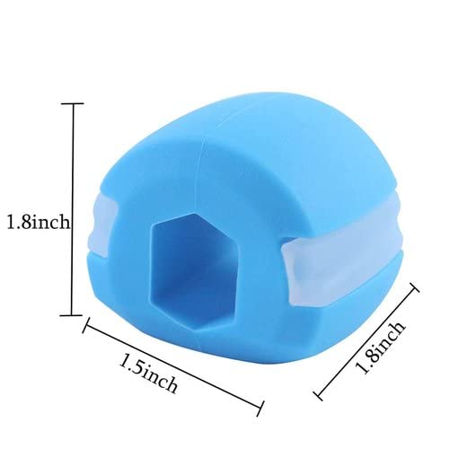 Nirvaanaa Jawline Exerciser Tool for Men & Women - Double Chin Reducer, Face Slimming Workout for Defined Jawline | Perfect for Home Gym, Travel & Facial Toning Routine