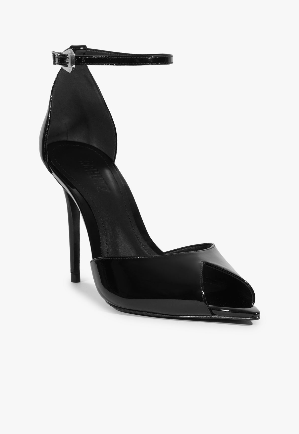 Lena Patent Leather High Heel Pumps for Women - 24mm Heel Height, Stylish & Comfortable (Model S2200700350003) - Perfect for Office, Party, Wedding & Evening Events