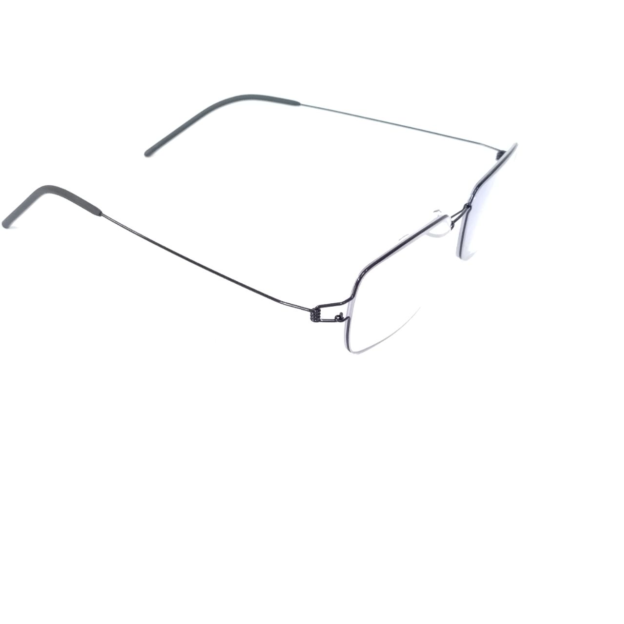 Blue Light Blocking Reading Glasses - Ultra Lightweight Grey Wire Frame for Computer Work, Gaming & Night Reading