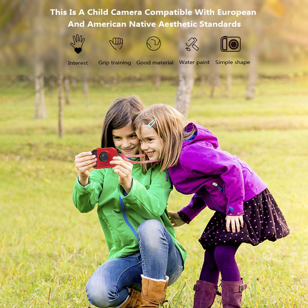 **Kids Digital Camera with HD Video, 4X Zoom & USB Rechargeable - Perfect Gift for Boys & Girls - Capture Fun Moments at Birthdays, Travel & Family Events**