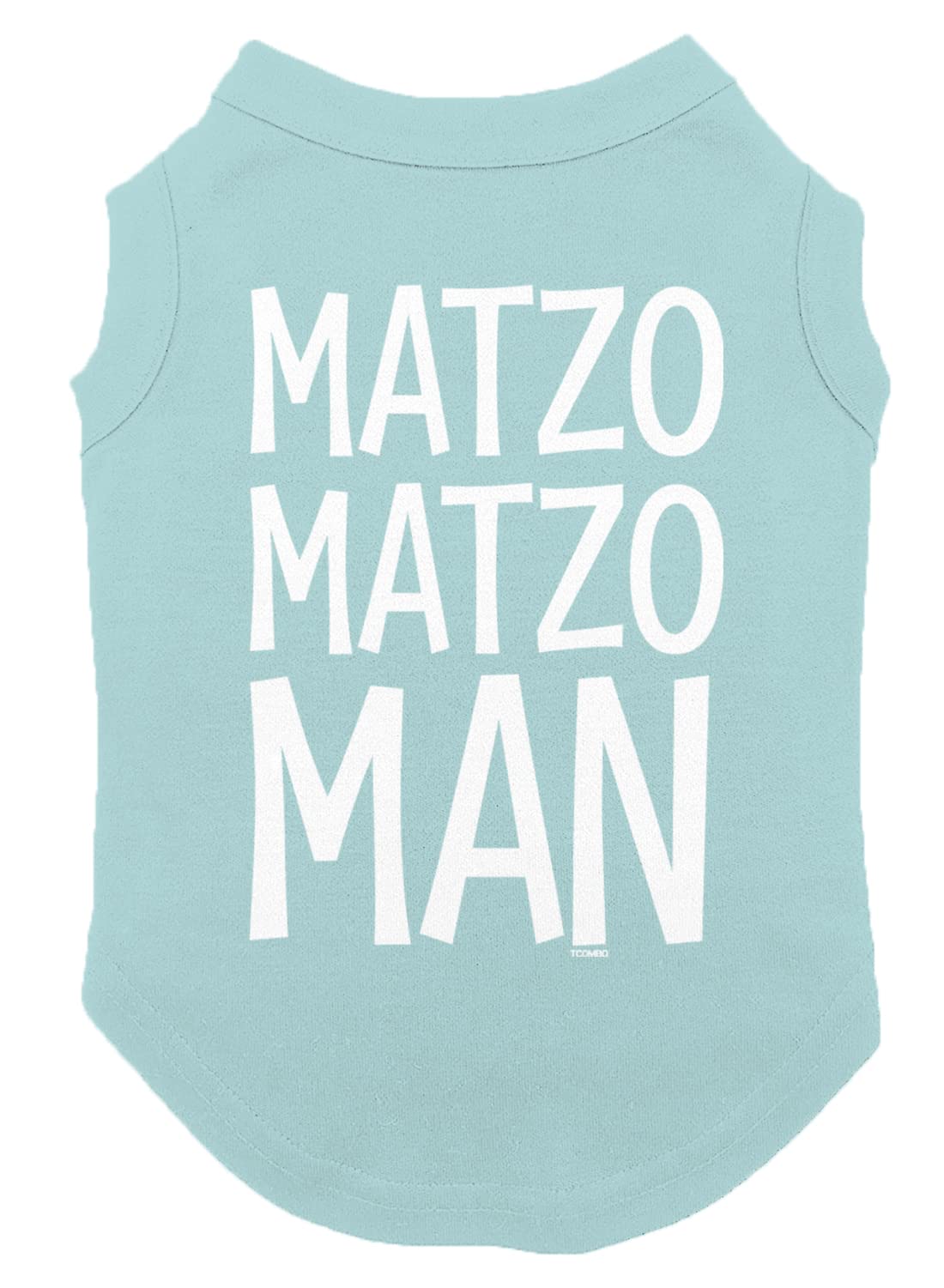 Matzo Man Hanukkah Passover Seder Dog Shirt for Small Dogs - Funny Jewish Holiday Pet Costume for Hanukkah Celebrations & Passover Seder Parties