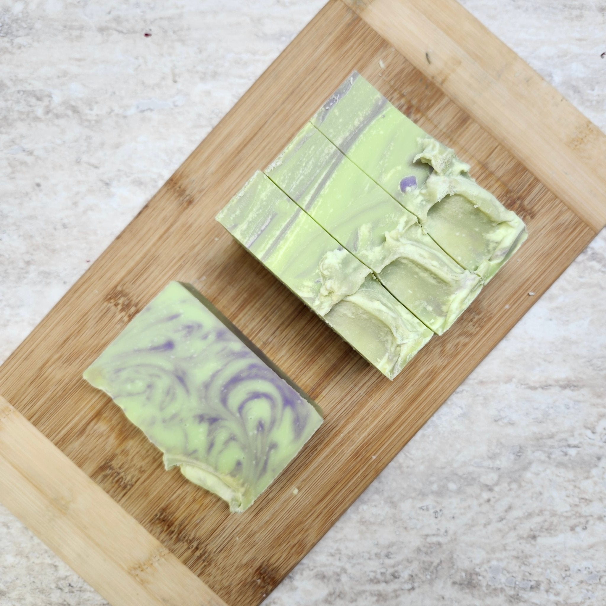 Calm Spearmint & Lavender Handmade Soap - Natural Aromatherapy for Stress Relief & Relaxation - Perfect for Bath, Spa & Gift Giving