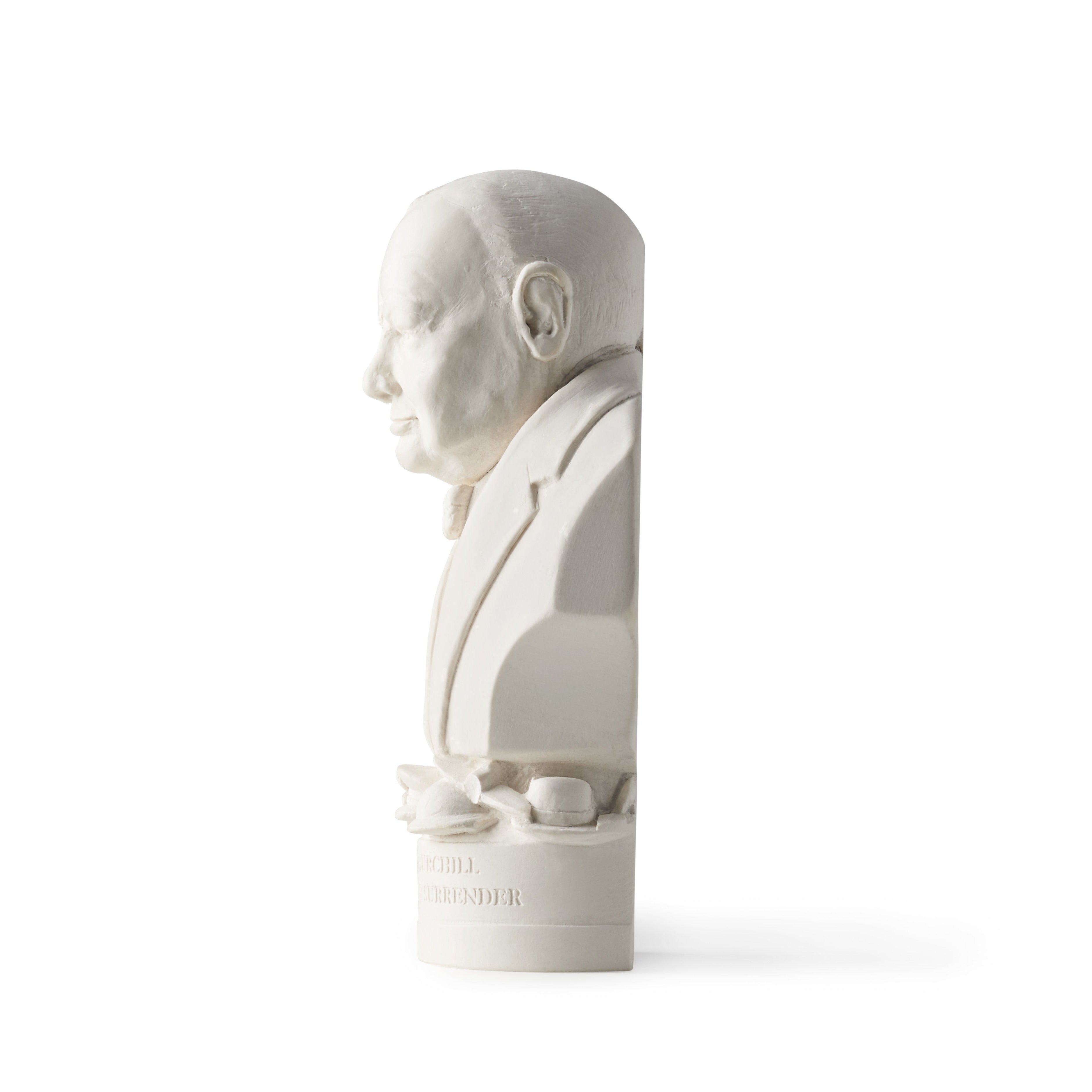 Sir Winston Churchill Bust - Premium Resin Statue for Home & Office Decor | Collectible Historical Figure Sculpture | Perfect for Study, Library, or Gift