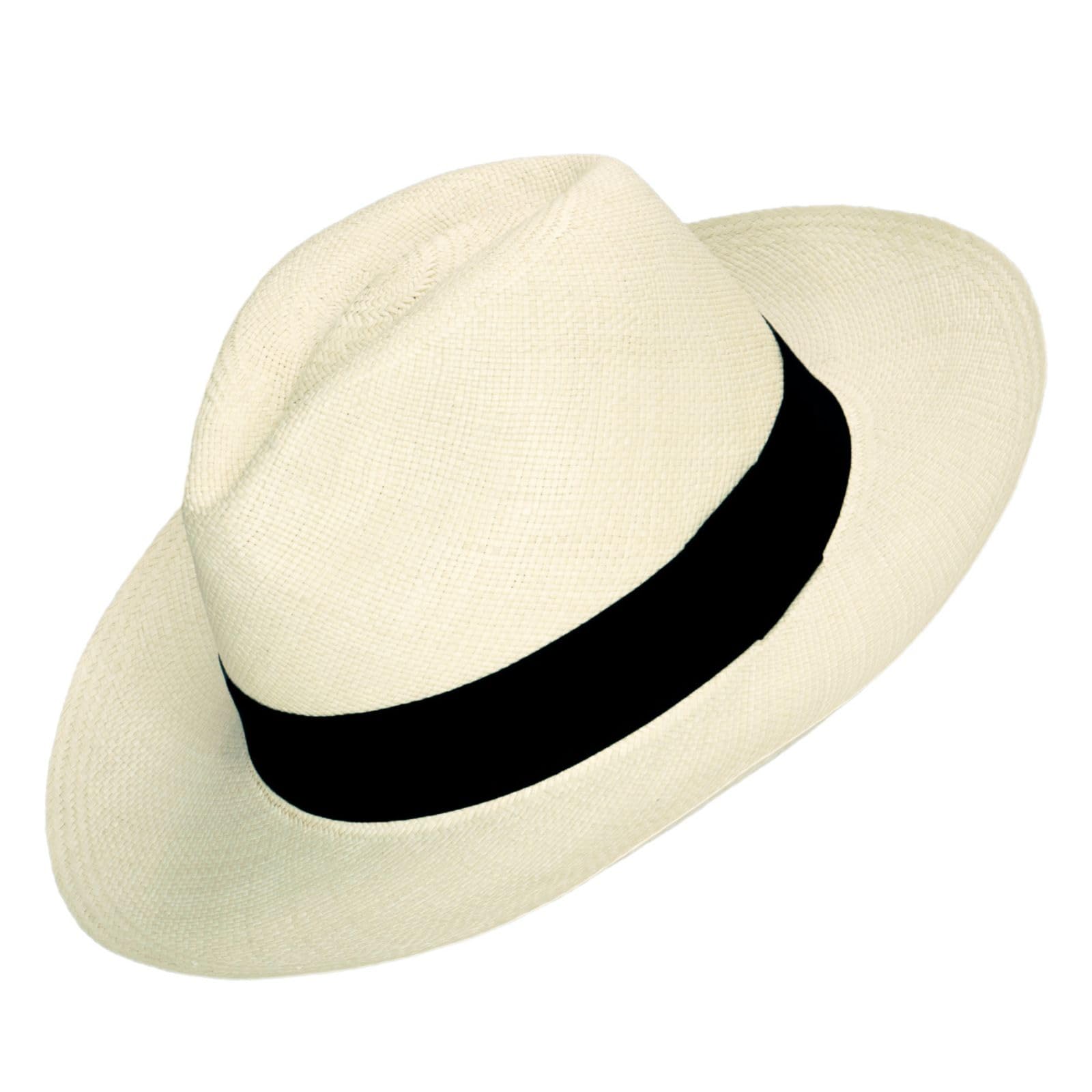 Gamboa Original Panama Hat for Men & Women - UPF 50+ UV Protection Fedora Straw Summer Hat for Beach, Travel & Outdoor Activities