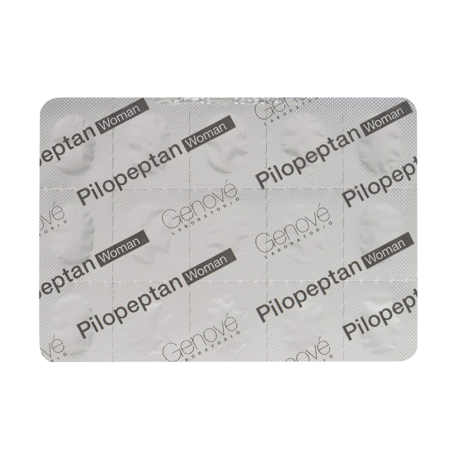 Genov* Pilopeptan Women's Hair Regrowth Treatment - 30 Tablets for Hair Loss Prevention & Nail Health - Vitamin-Enriched Supplement for Thicker Hair - Ideal for Daily Use & Travel - Made in Spain