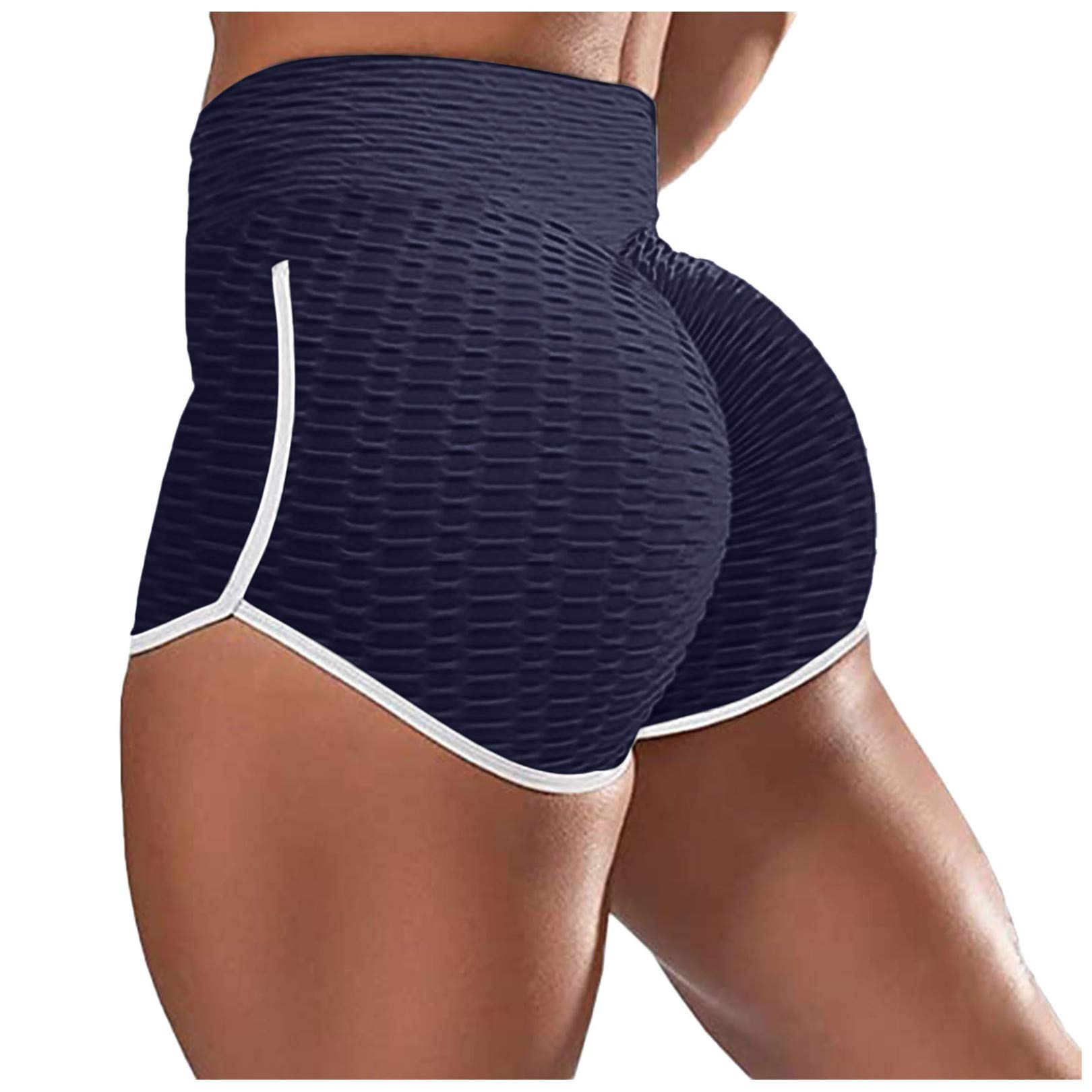 Women's High Waist Booty Shorts - Yoga & Workout for Summer
