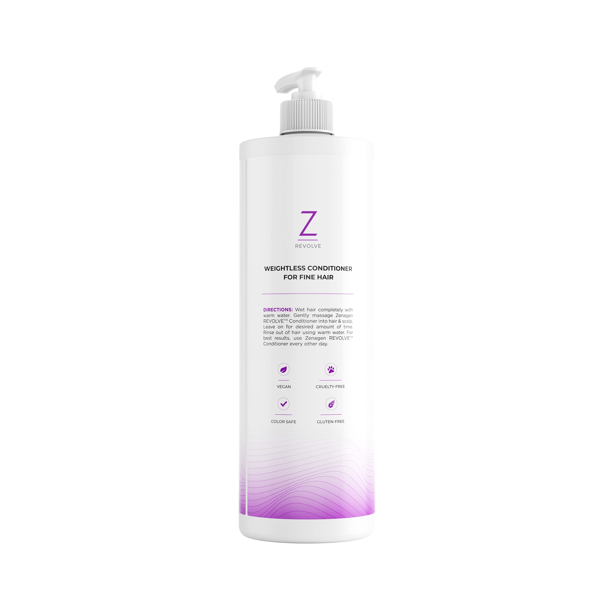 Zenagen Revolve Thickening Conditioner for Hair Growth & Volume - Sulfate-Free Treatment for Thinning Hair - Best for Men & Women - Daily Use at Home or Salon