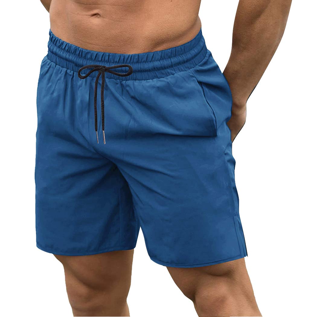 COOFANDY Men's 2 Pack Quick Dry Workout Shorts with Pockets - Gym Training, Bodybuilding, Weightlifting & Running Jogger Pants for Active Lifestyle | Perfect for Gym, Running, Jogging & Outdoor Sports