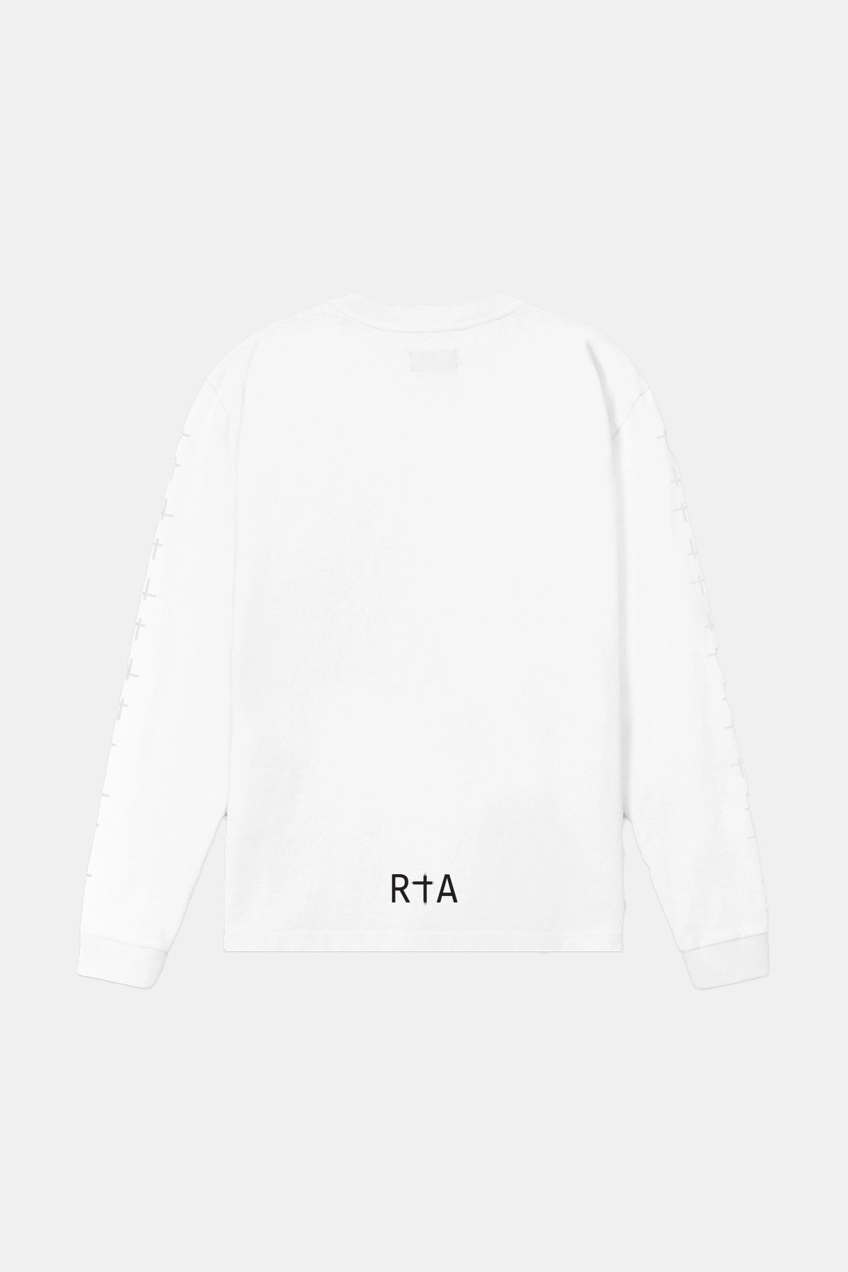 Lawrence Long Sleeve T-Shirt with White Cross Print - Comfortable Casual Wear for Men | Perfect for Church, Daily Outfits & Street Style Fashion