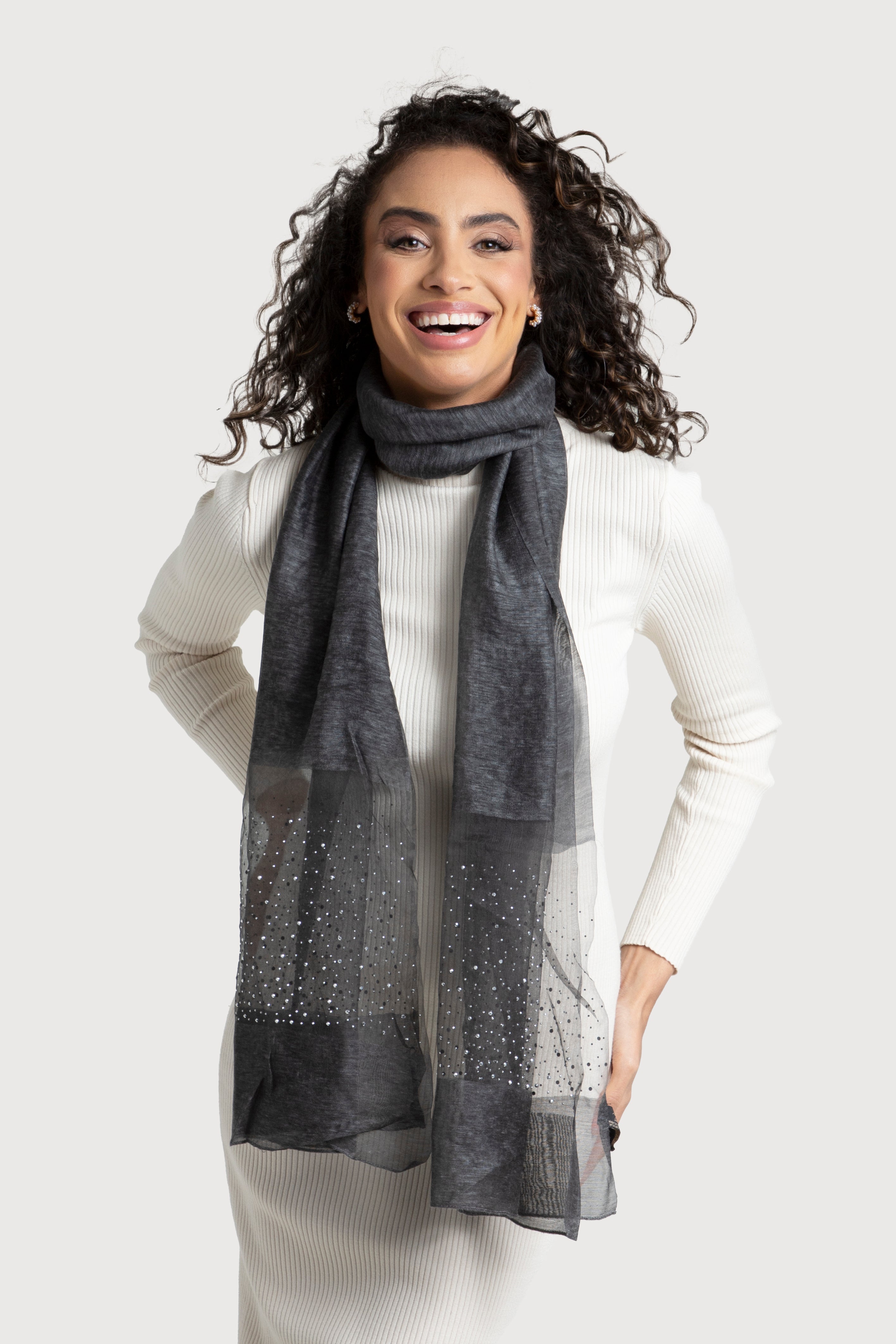 Star Gazer Scarf - Premium Winter Fashion Accessory for Women & Men - Perfect for Stargazing, Outdoor Adventures & Cold Weather