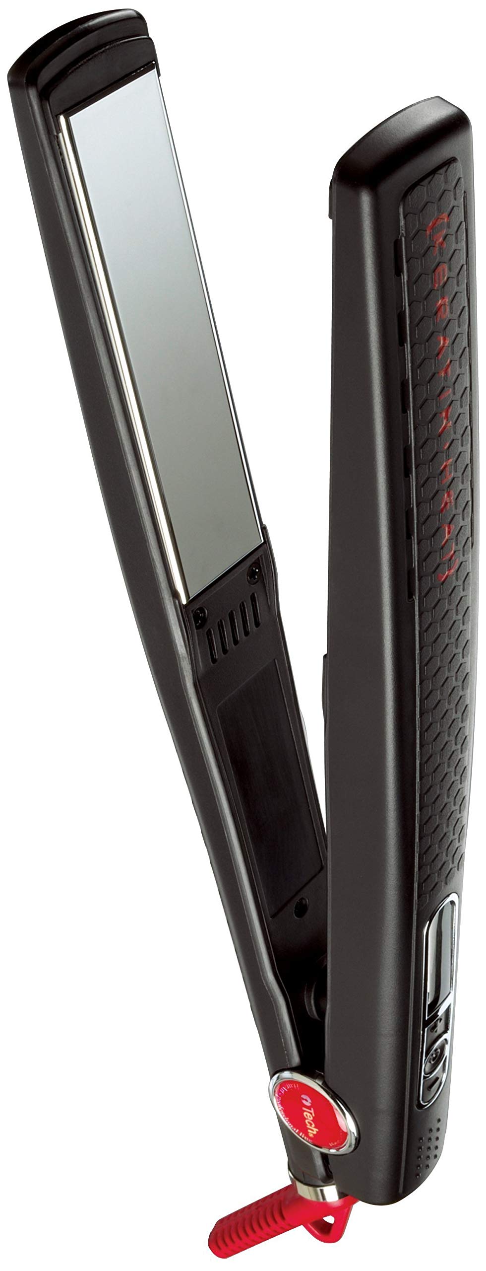 Itech Keratin Heat Flat Iron 1 Inch - Professional Hair Straightener for Smooth & Shiny Hair - Perfect for Home Use, Salons & Travel