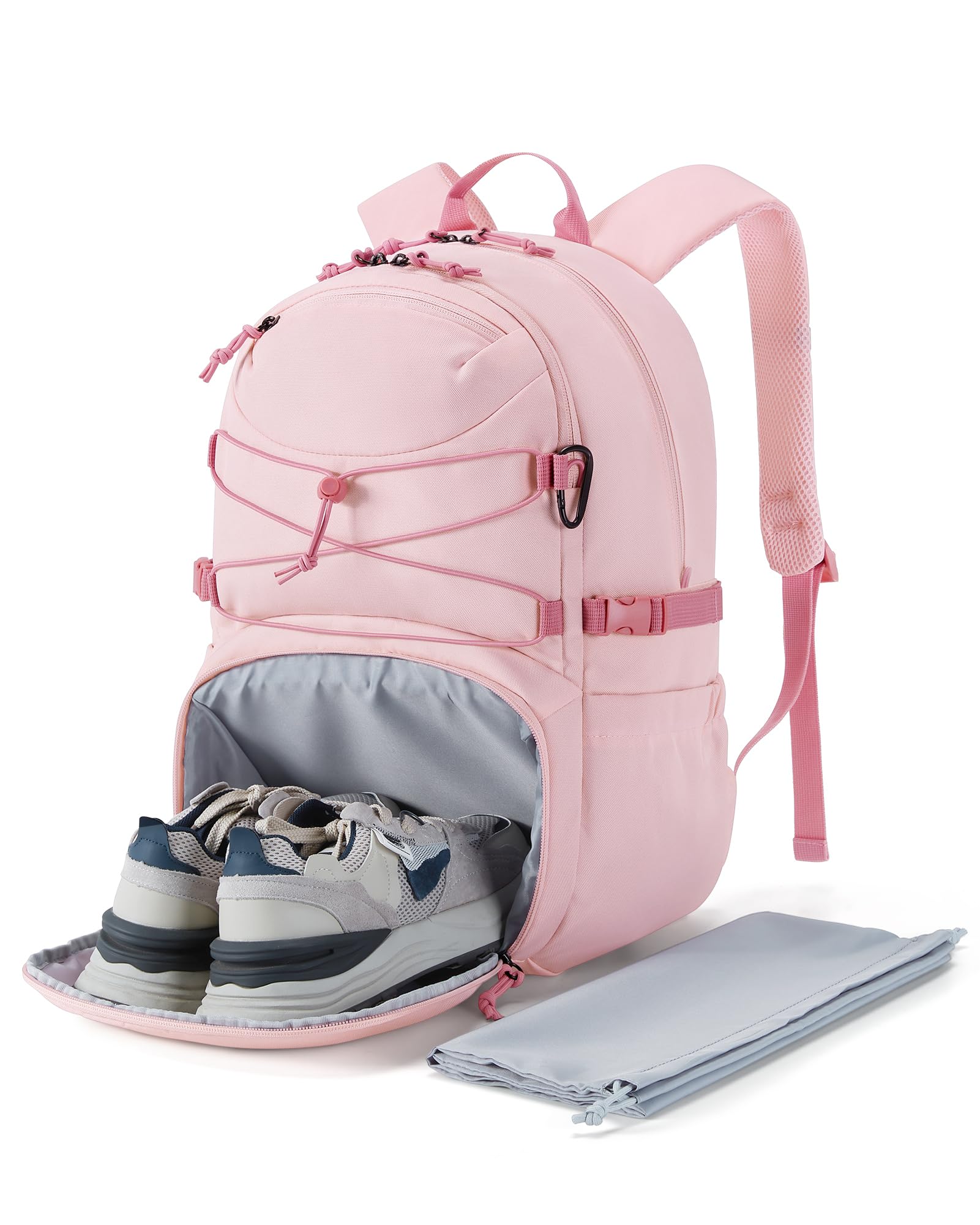 BAGSMART Stylish Gym Backpack for Women - 15.6