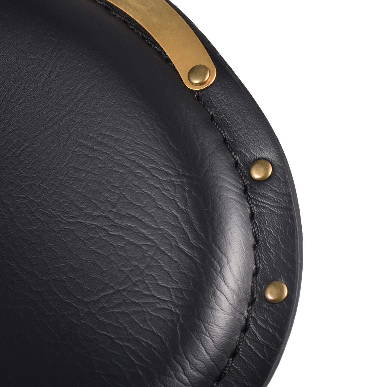 Harley Motorcycle Solo Seat Cushion with Baseplate & Spring - Comfortable Seat Pad & Saddle Bracket for Harley, Honda, Yamaha, Kawasaki (Black) - Perfect for Long Rides & Custom Bike Builds