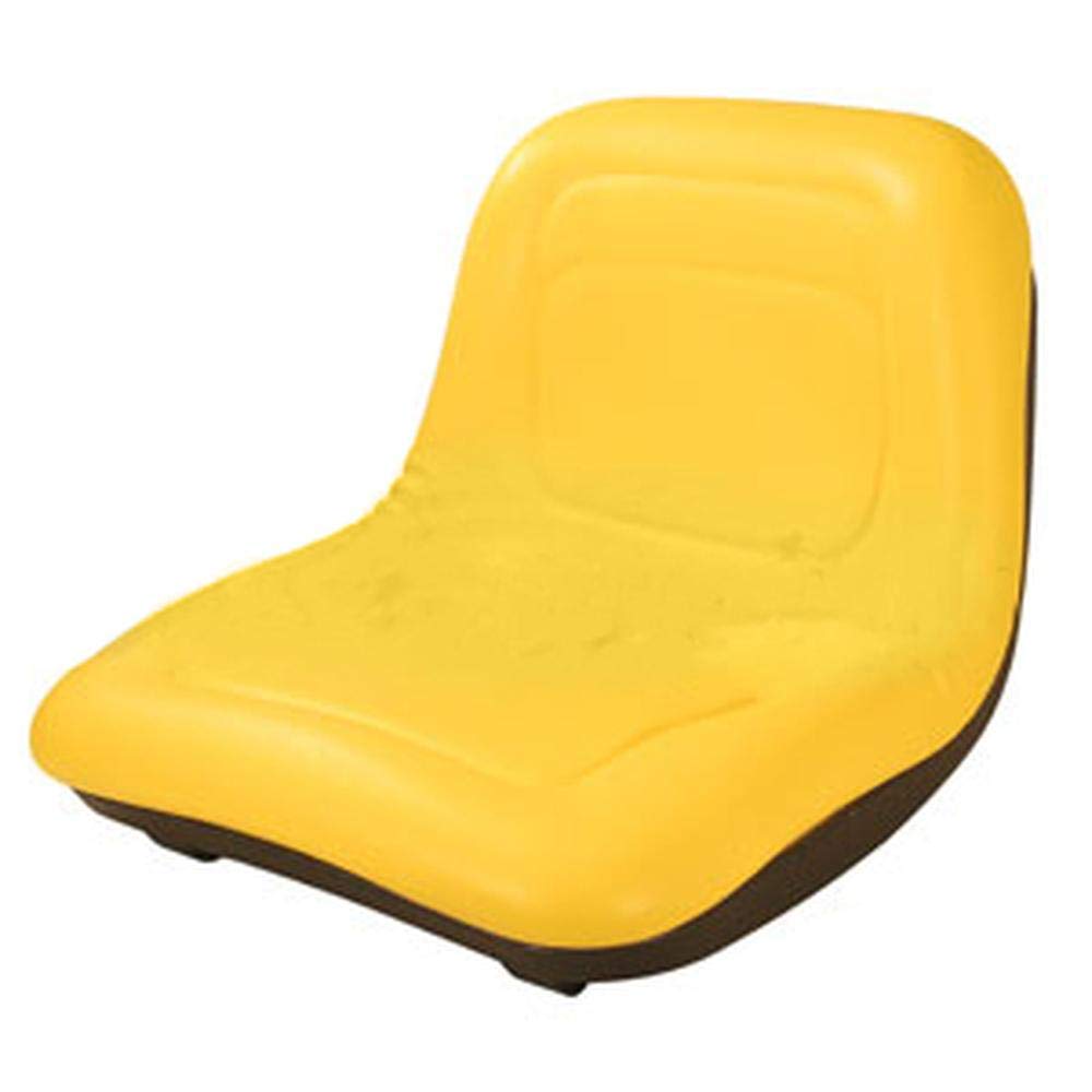 High Back Yellow Seat AM108058 - Replacement for John Deere 655 755 855 955 4200 4300 4400 Tractors | Durable Aftermarket Tractor Seat | Perfect for Farming, Landscaping & Agricultural Use