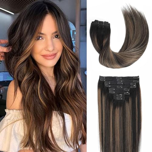 Natural Black Mixed Chestnut Brown #1B/6/1B