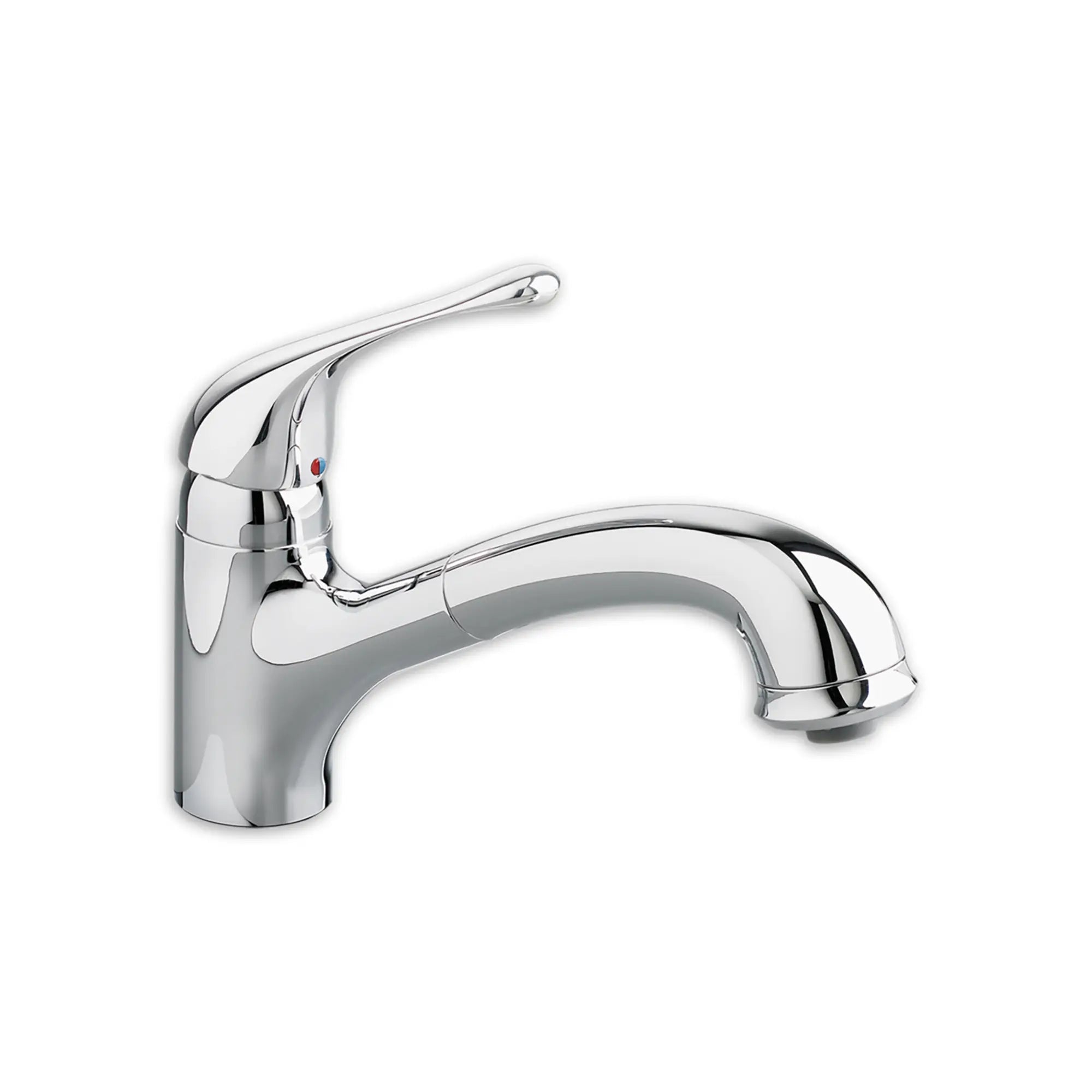 Colony® Single Handle Pull Out Kitchen Faucet with Dual Spray - 1.5 GPM (5.7 L/min) Water Flow - Perfect for Modern Home Kitchen Sinks, Dishwashing & Food Prep