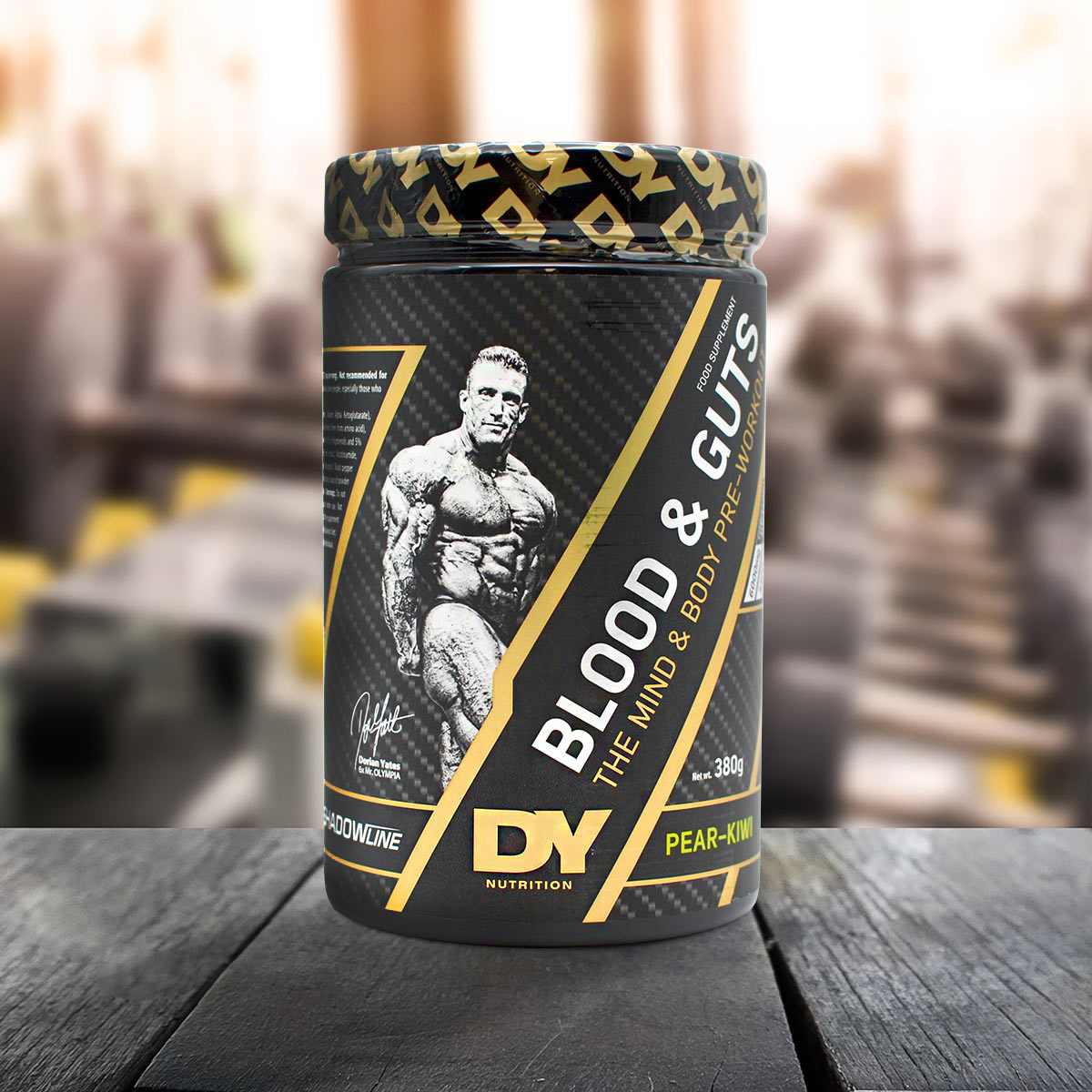 Dorian Yates DY Nutrition Blood And Guts Pre-Workout Supplement - 380g for Muscle Growth & Energy Boost | Perfect for Intense Training & Bodybuilding Workouts
